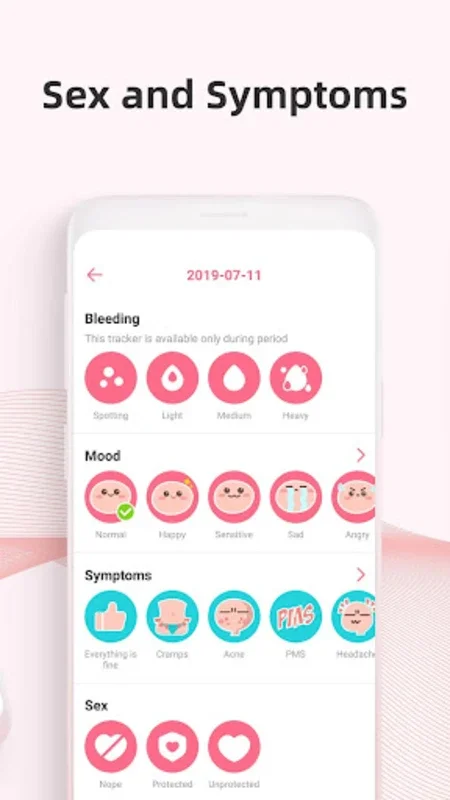 Period Tracker by PinkBird for Android: Manage Menstrual Cycles