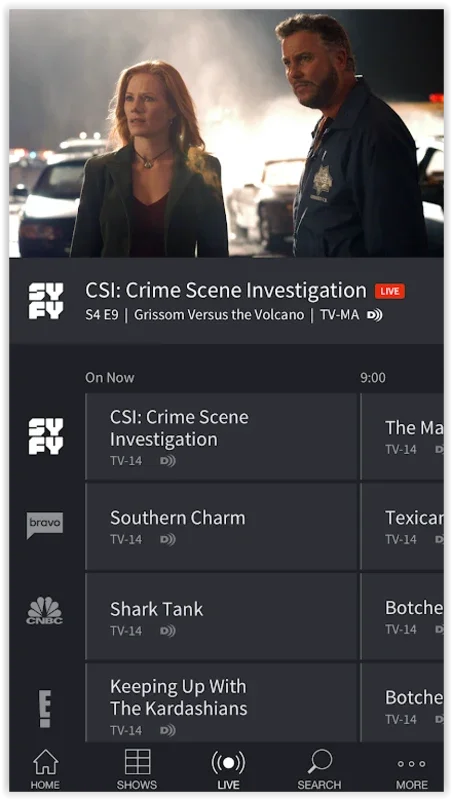 SYFY for Android - Immerse in Diverse Content