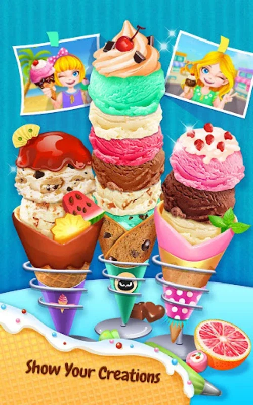 Ice Cream - Summer Frozen Food for Android: Delicious Treats