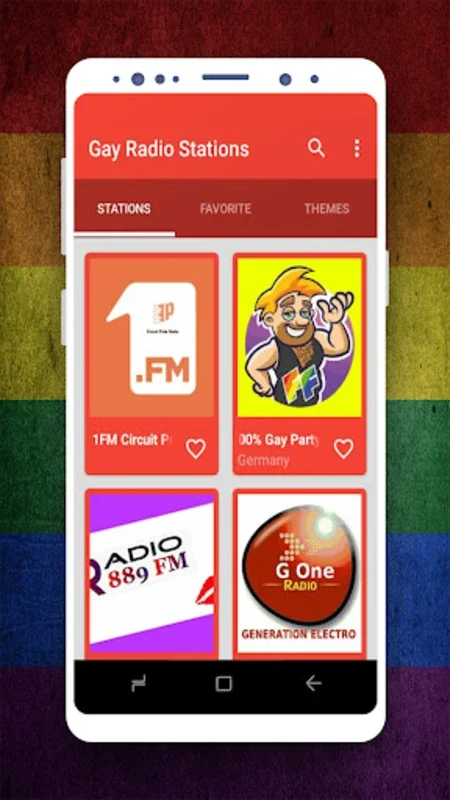 Gay Music Radio for Android - Diverse Music Experience