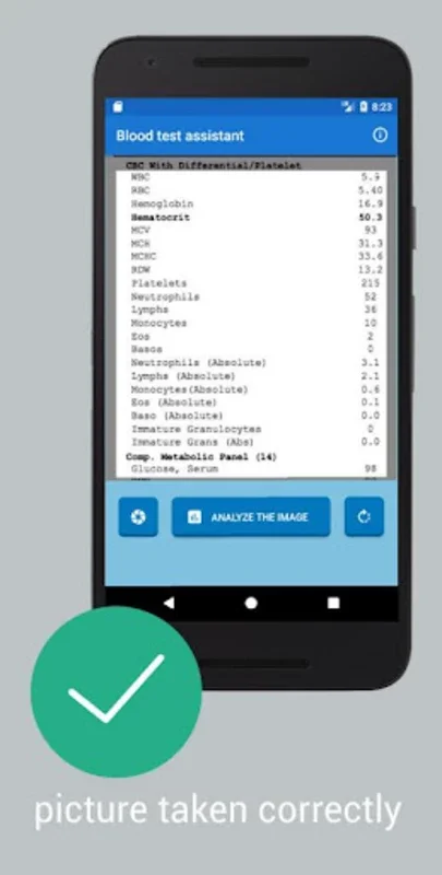 Blood Test Assistant for Android - Simplify Blood Test Interpretation