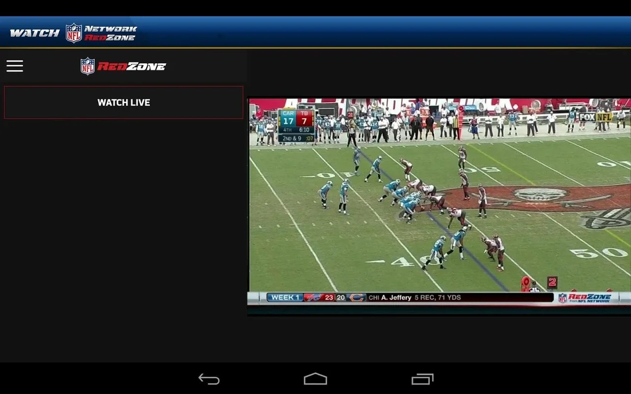 NFL Network for Android - Unrivaled NFL Experience