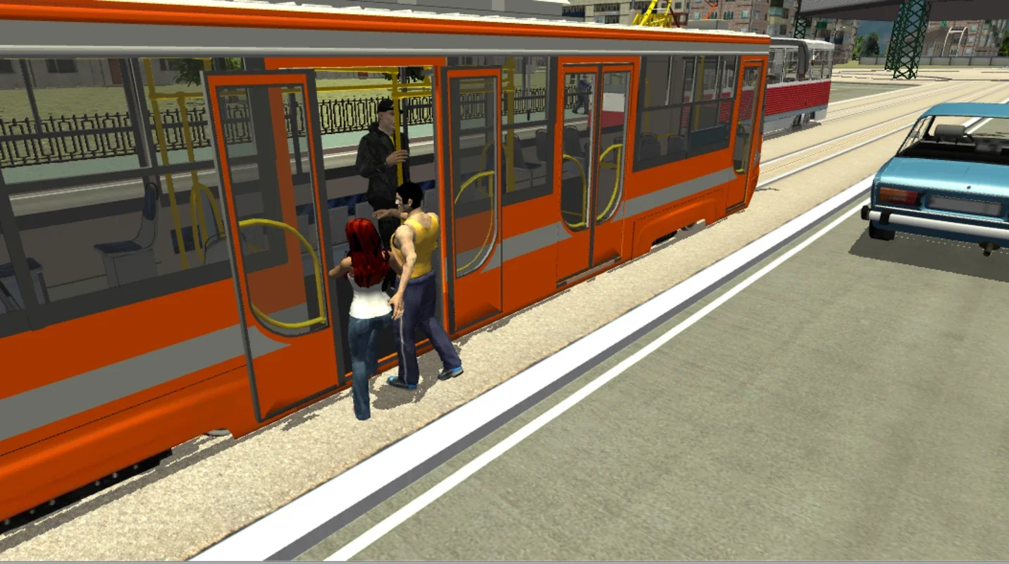 Russian Tram Simulator 3D for Android - Drive Through Russian Streets