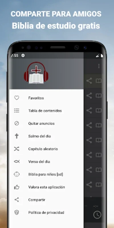 Audio Biblia en español mp3 for Android - No Downloading Required