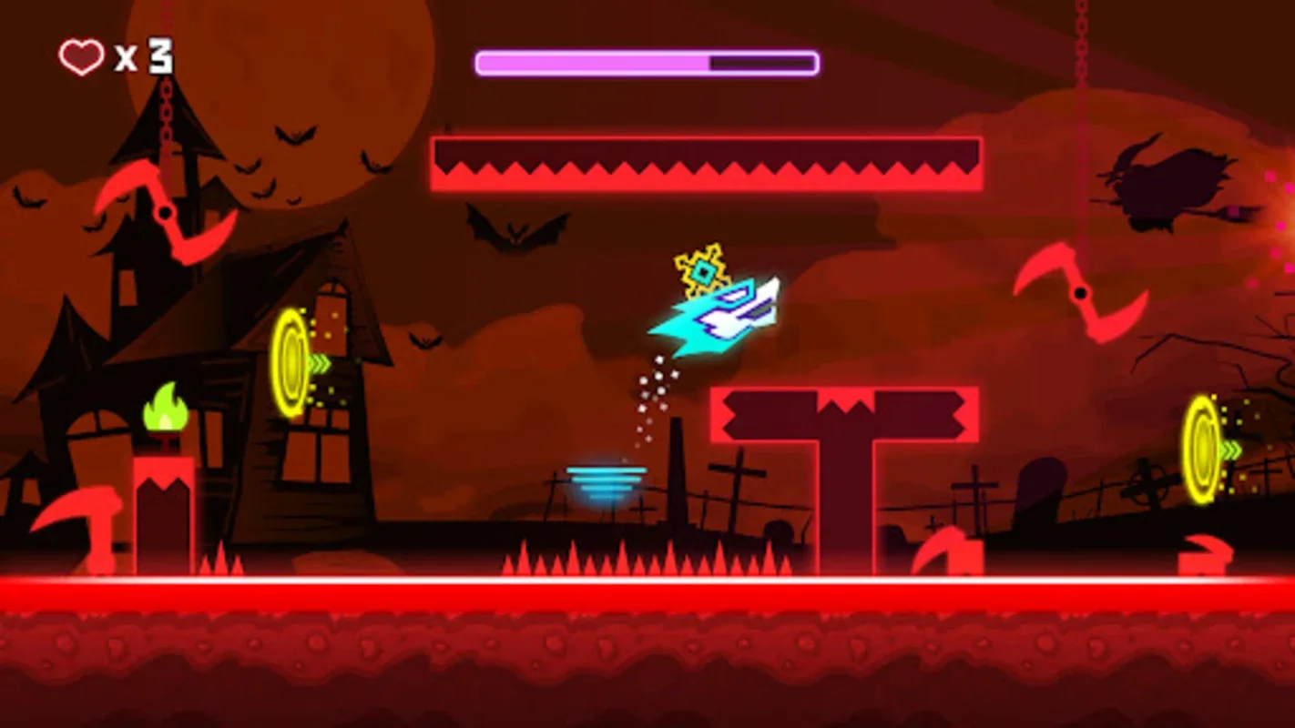 Rhythm Dash - Jump Geometry for Android: Engaging Platformer