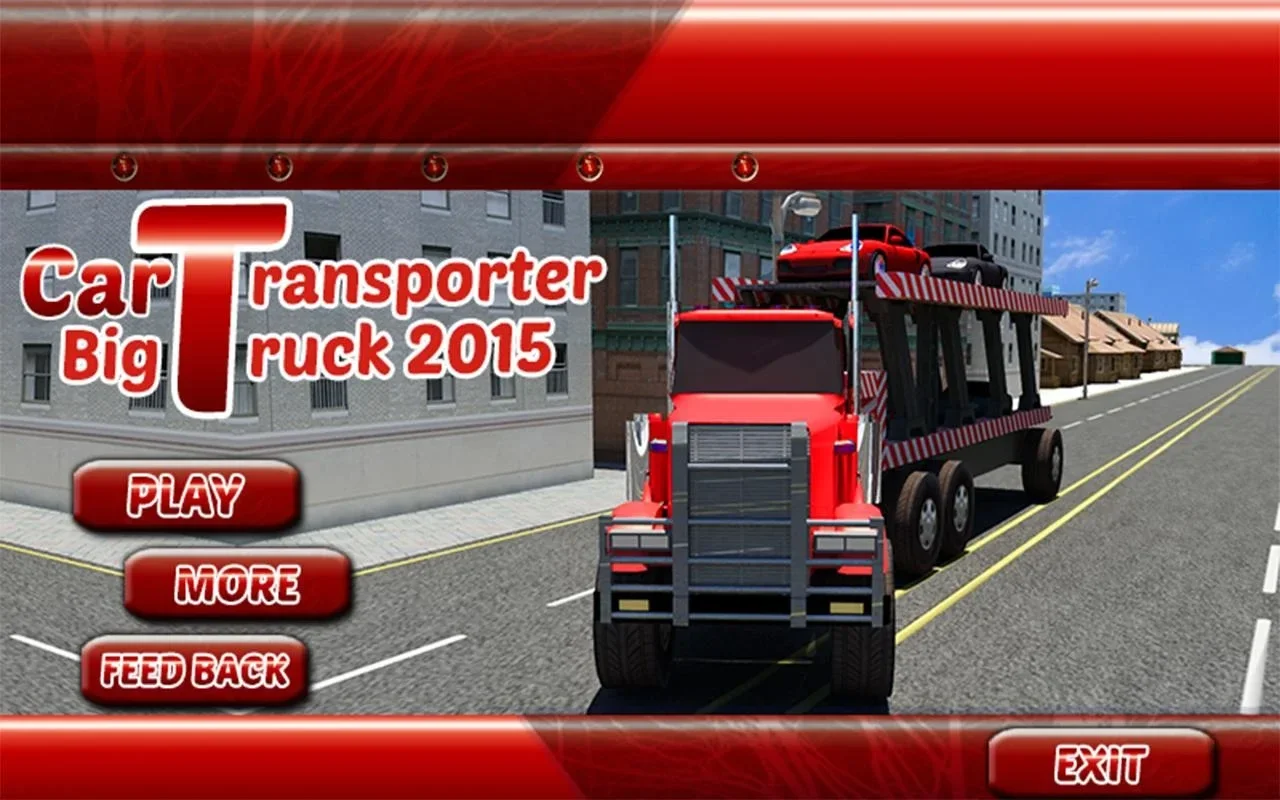 Car Transporter Big Truck 2015 for Android - Immersive Simulation