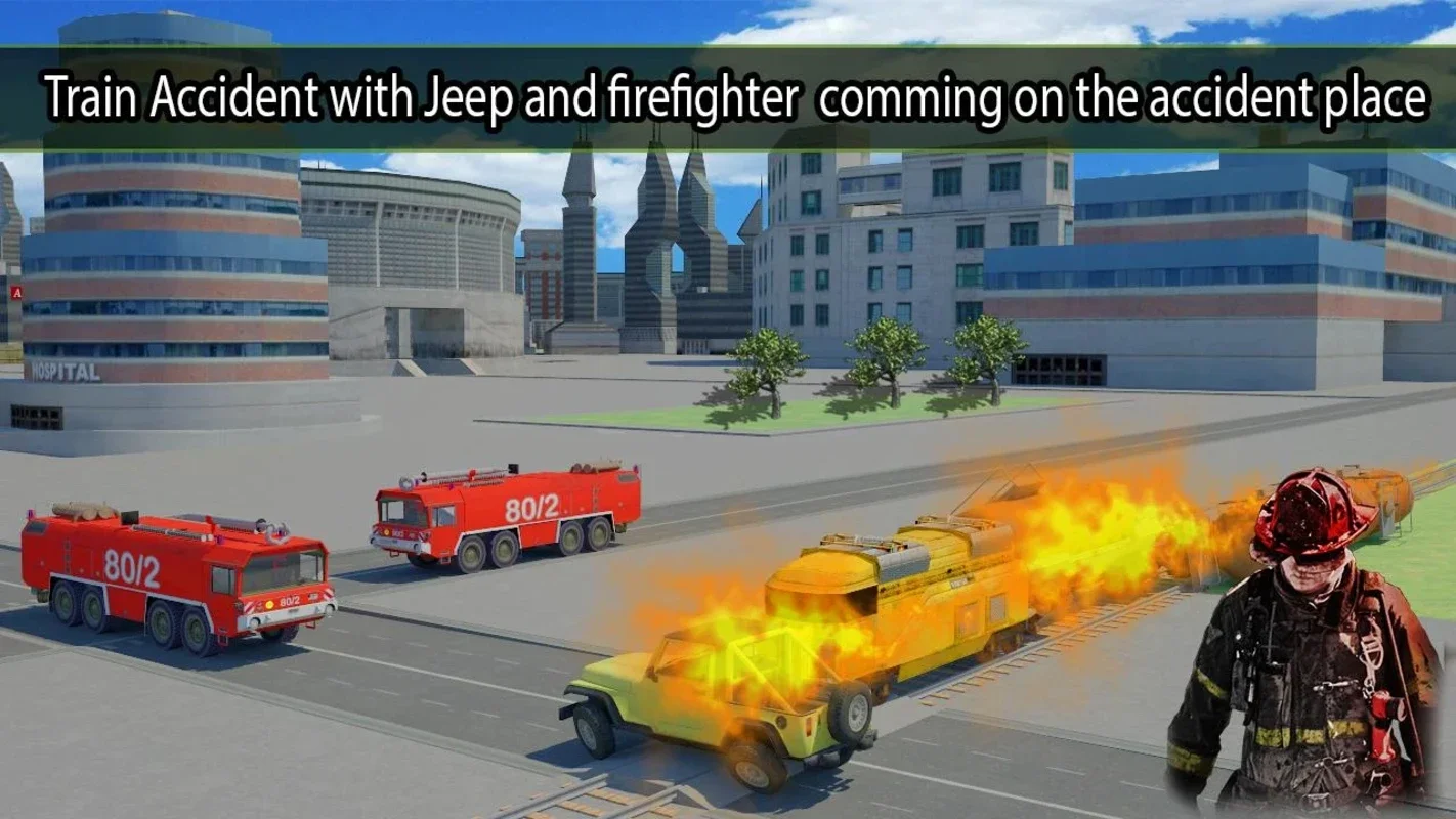 Fire Fighter Emergency Truck for Android - Thrilling Firefighting Game