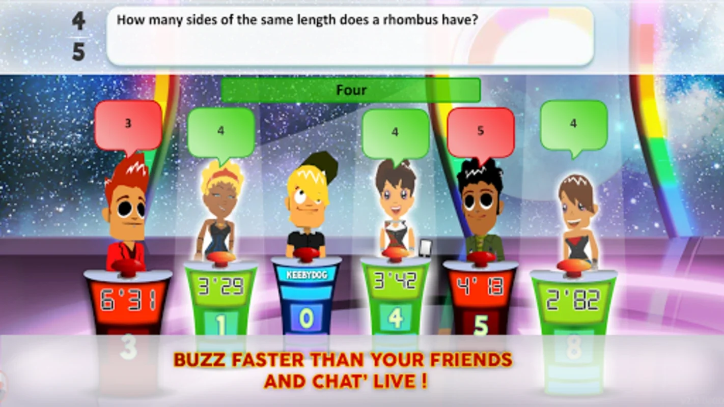 Superbuzzer 2 for Android - Engaging Live Multiplayer Quiz