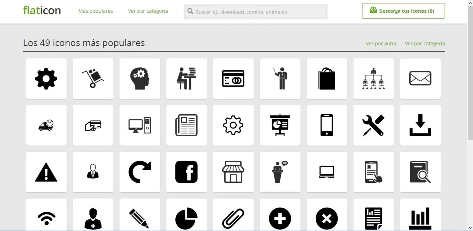 Flaticon for Windows: Free Vector Icons for Your Projects