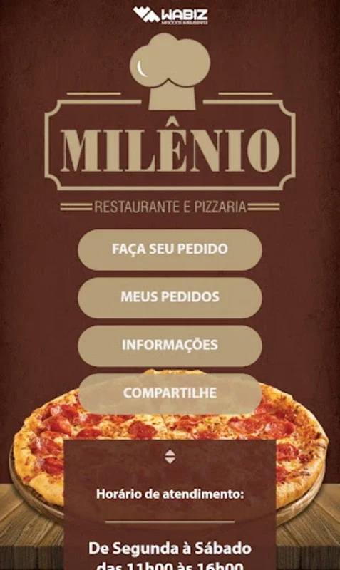 Restaurante e Pizzaria Milênio for Android - Easy Meal Ordering