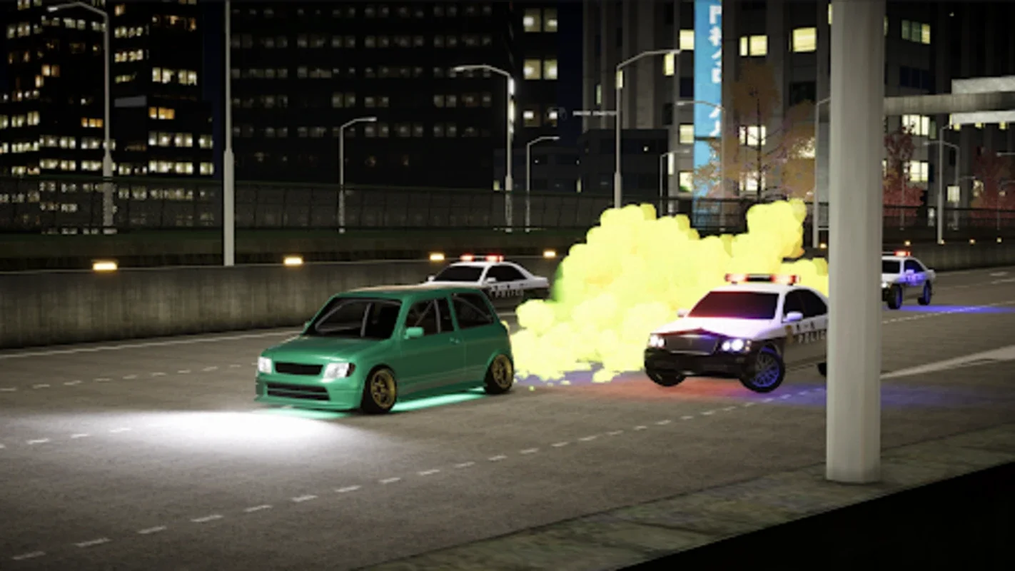 Kanjozoku Game for Android - Immersive Street Racing