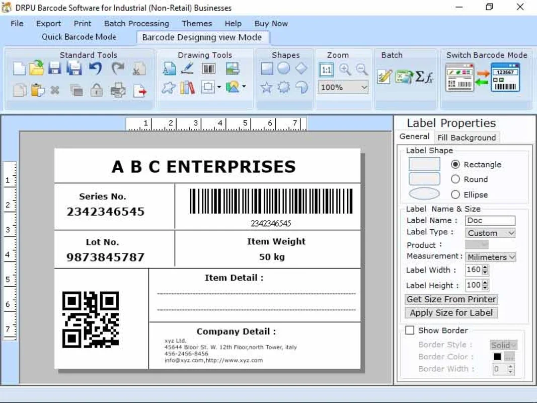 Barcodes Generator Software for Windows - Streamline Your Inventory