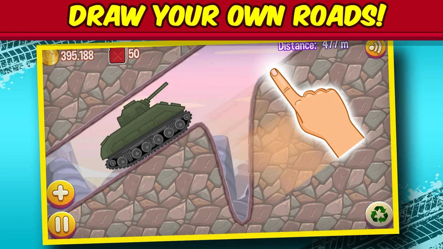 Road Draw: Climb Your Own Hills for Android - Unleash Your Creativity