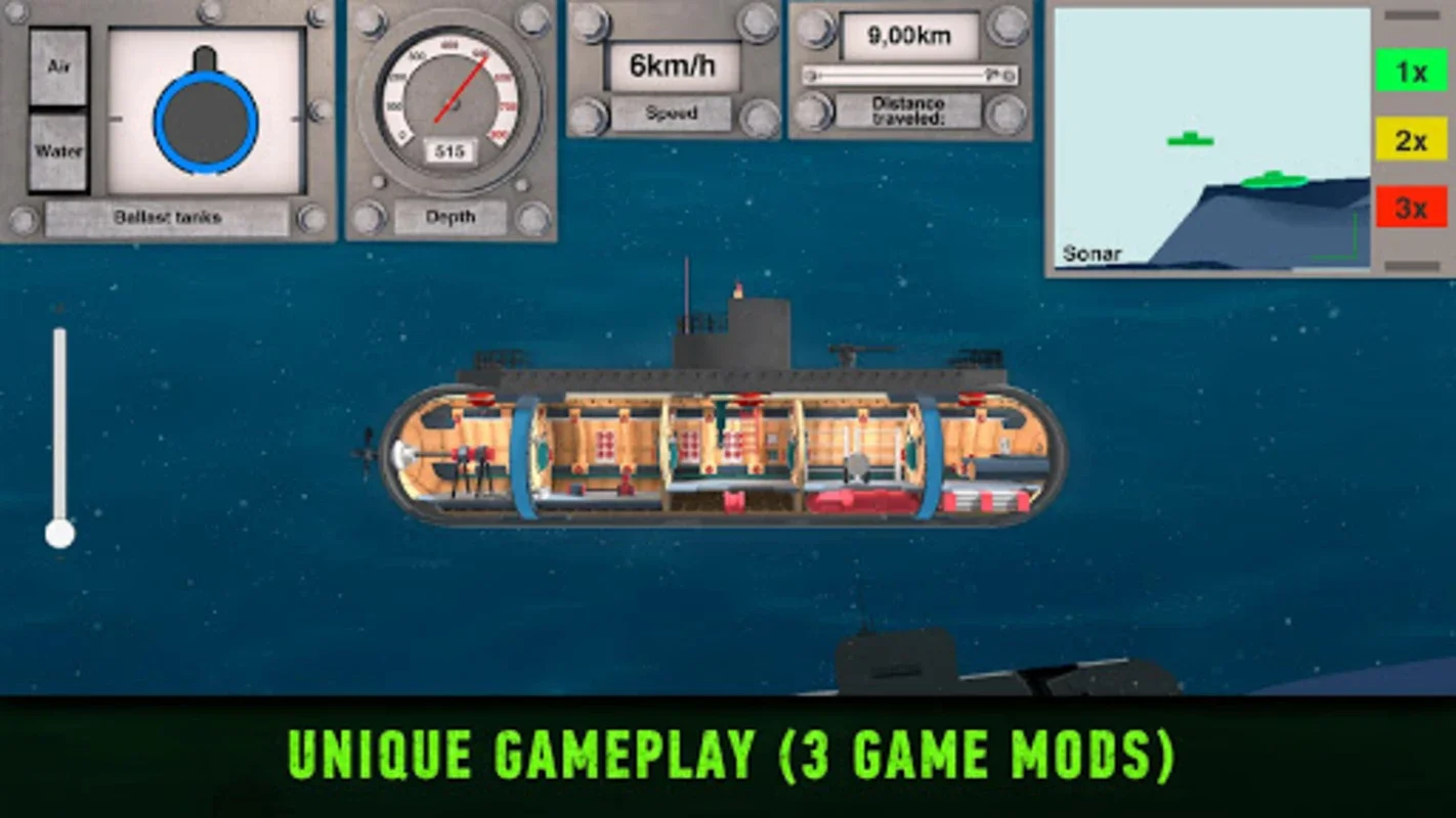 Submarine Games: Warships Inc - Intense Android Submarine Warfare