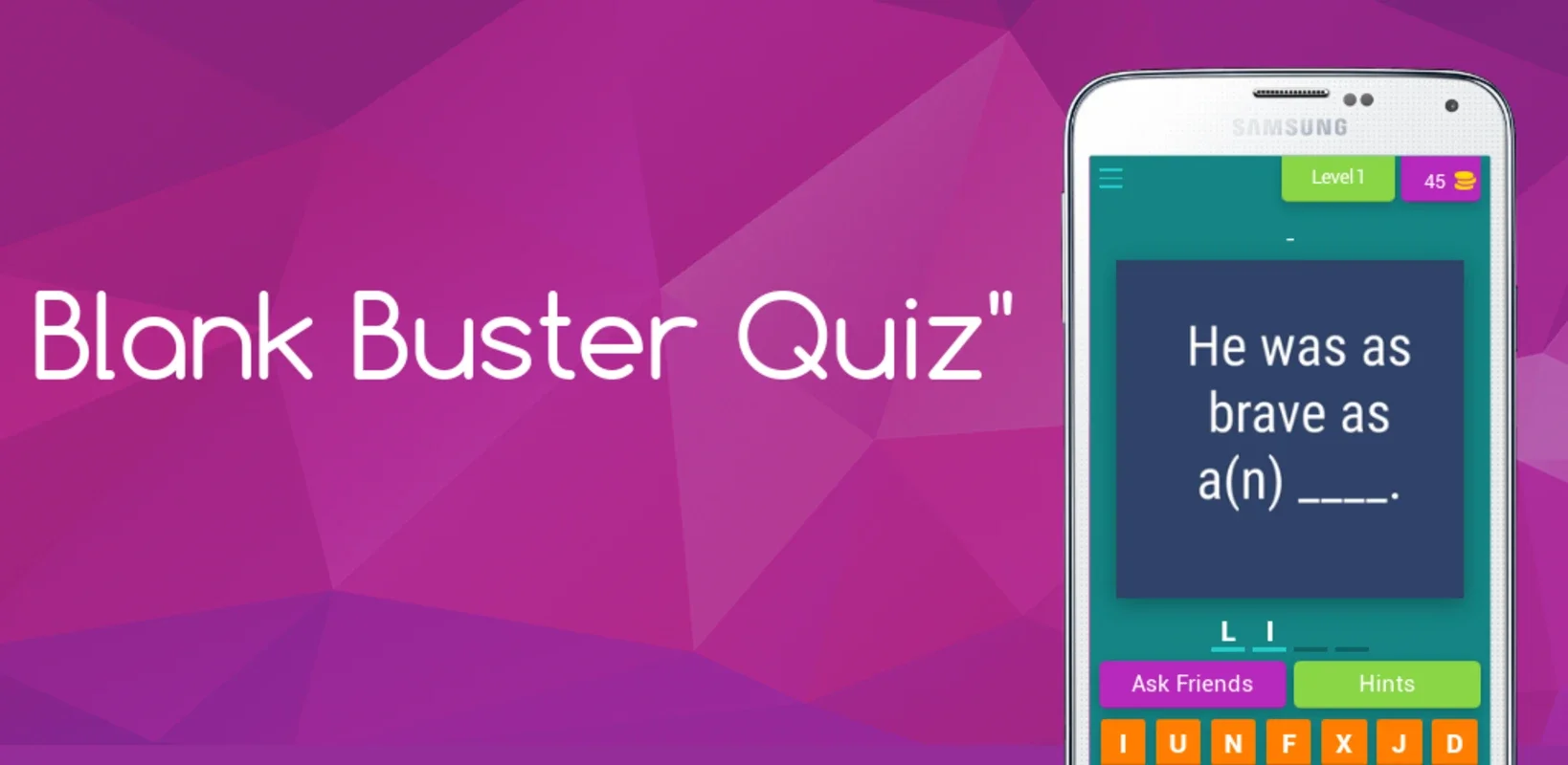 Blank Buster Quiz for Android: Test Your Knowledge