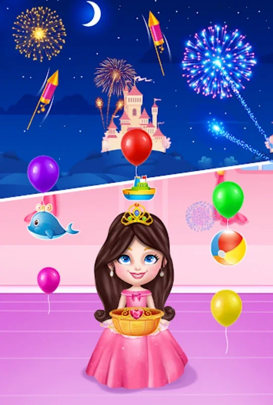 Cute Princess Baby Phone Game for Android - An Educational Digital Toy