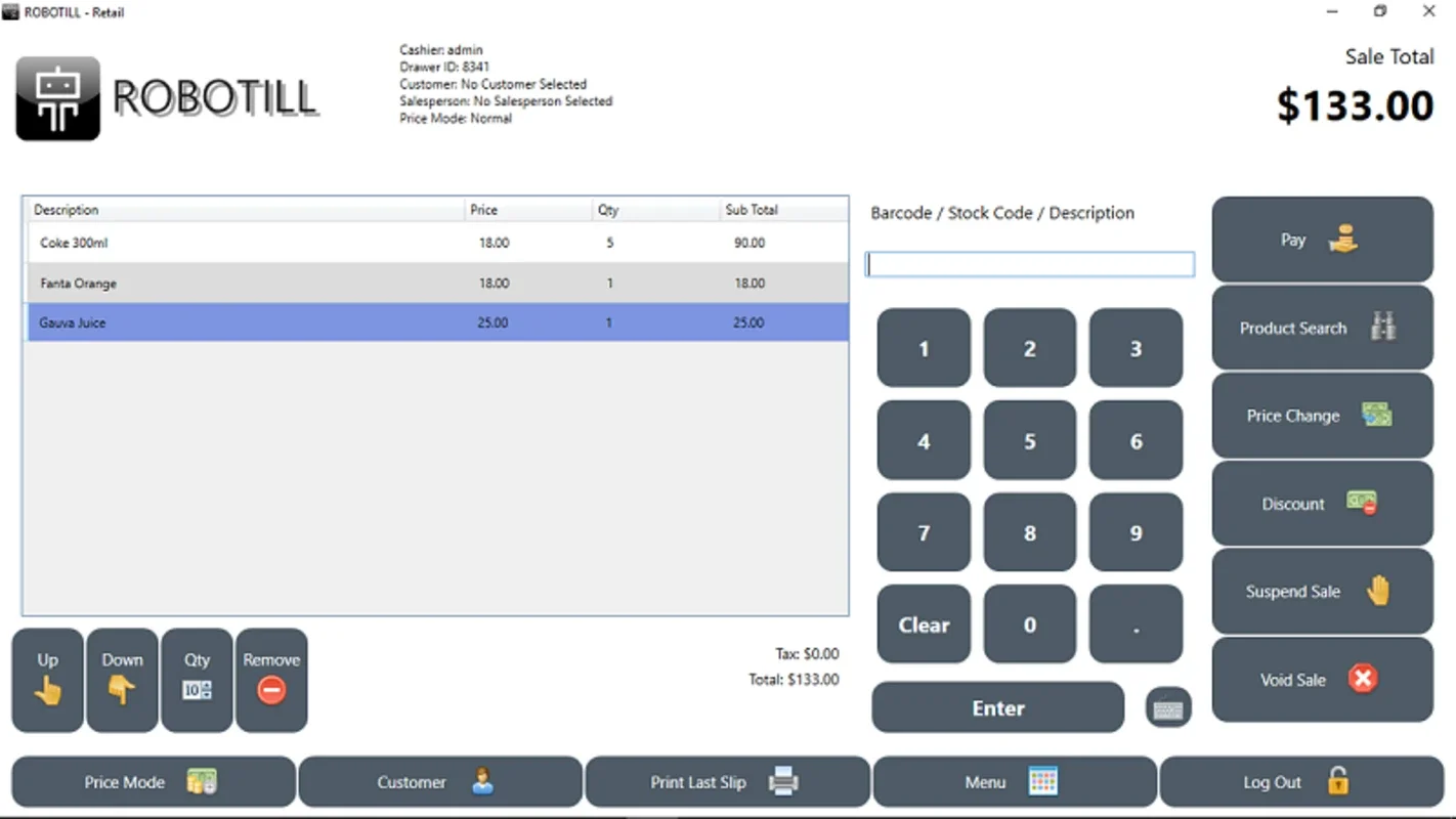 ROBOTILL for Windows - Manage Retail and Restaurant Sales