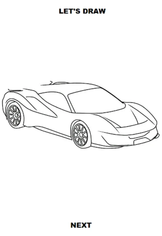 Draw Cars: Super for Android - Create Supercar Art Anytime