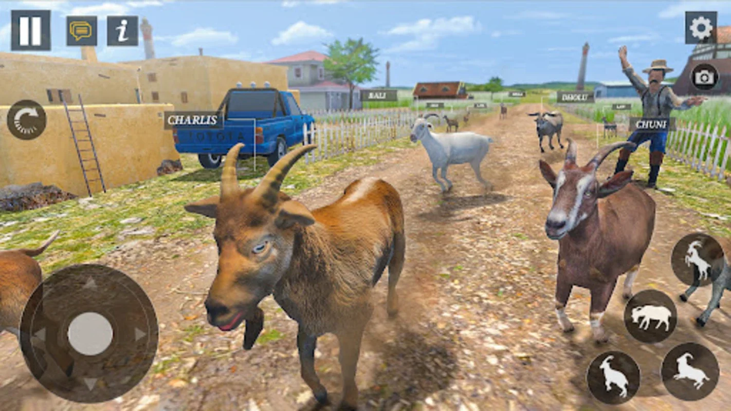 Goat Games 2023 Goat Sim for Android - Fun Offline Goat Farming