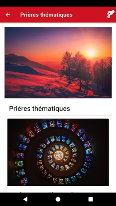 Prie en Chemin for Android - Enhance Your Prayer Life