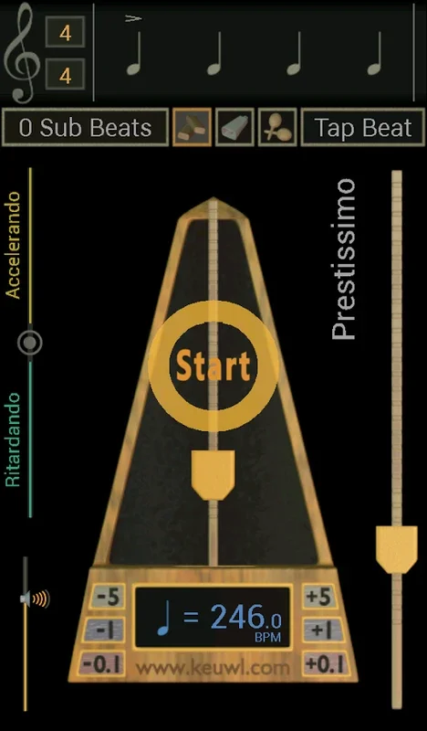 Metronome for Android - Precise Tempo Control