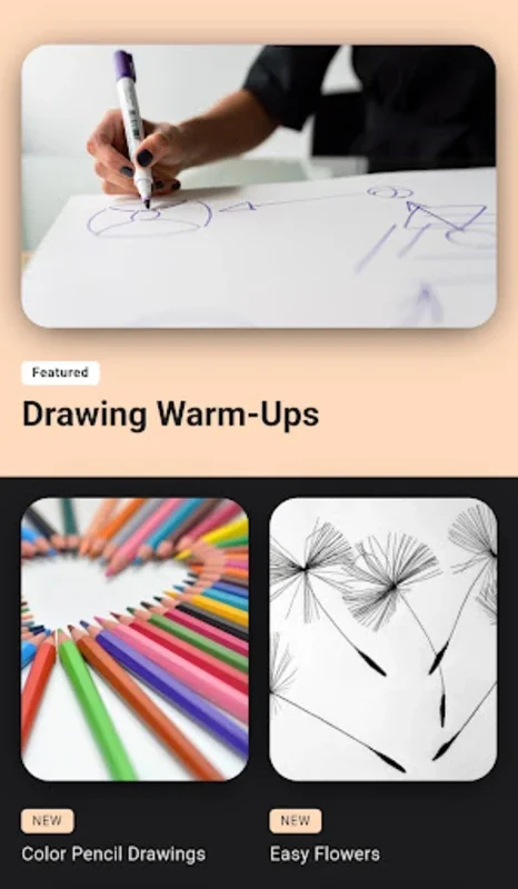 Learn drawing for Android - No Downloading Required