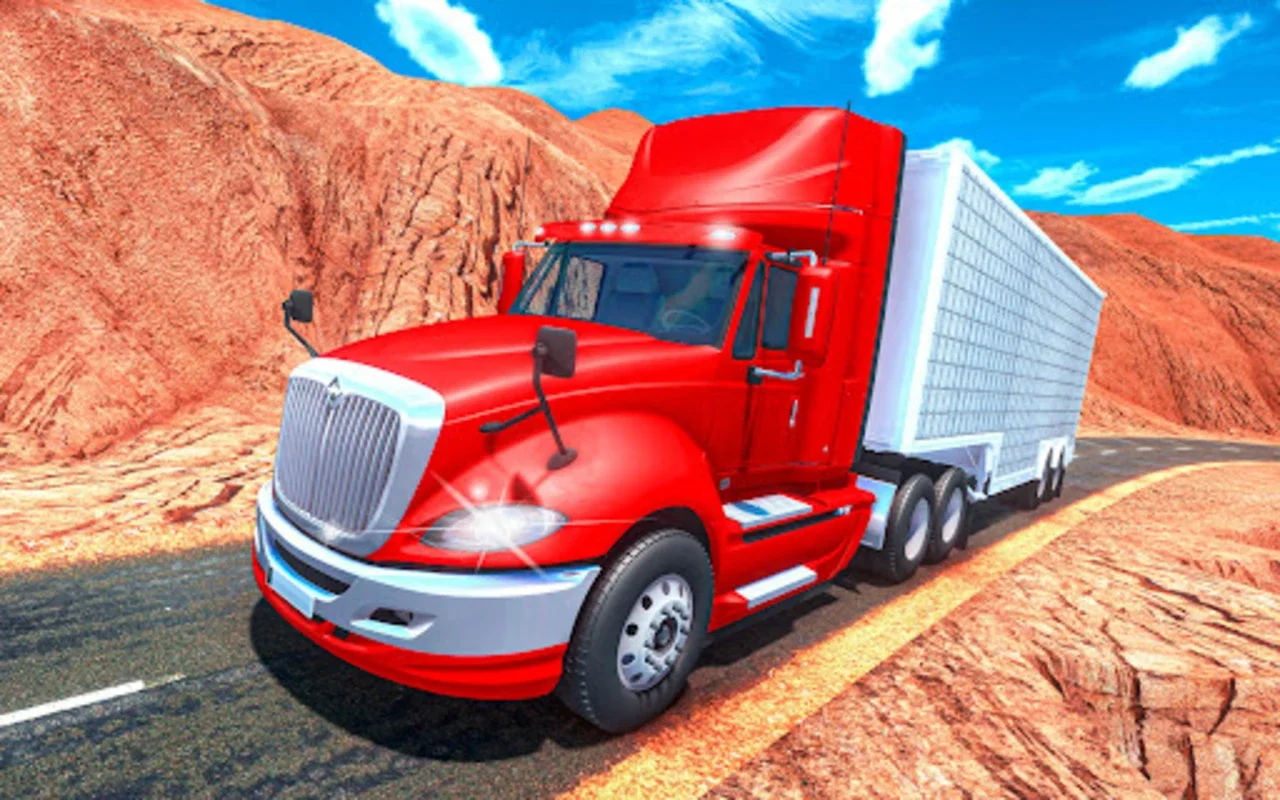 Heavy Cargo Truck for Android - Realistic Off-Road Simulator