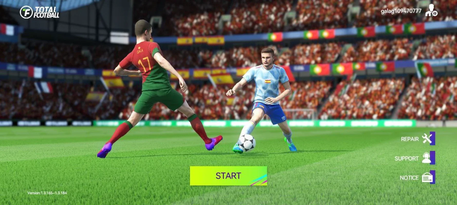 Total Football (Europe): Realistic Soccer Action on Android