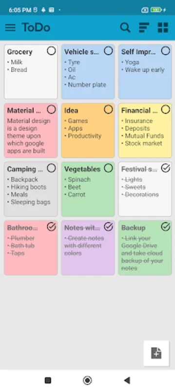 ToDo for Android - Organize Your Life with Cloud Backup