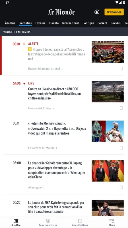 Le Monde for Android - Stay Informed with Global News