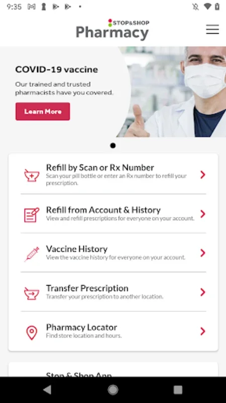 Stop & Shop Rx for Android - Effortless Prescription Management