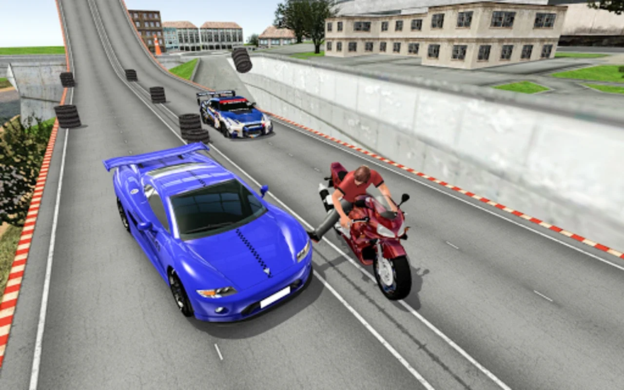 Car vs. Heavy Bike Racing for Android - No Download Needed, Just Play!