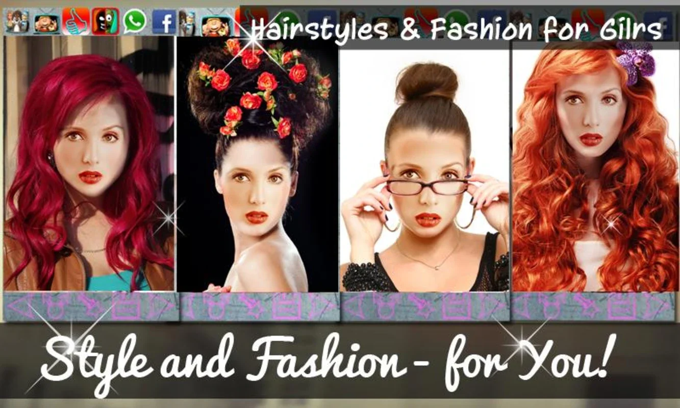 Hairstyles & Fashion for Girls on Android - Transform Your Look