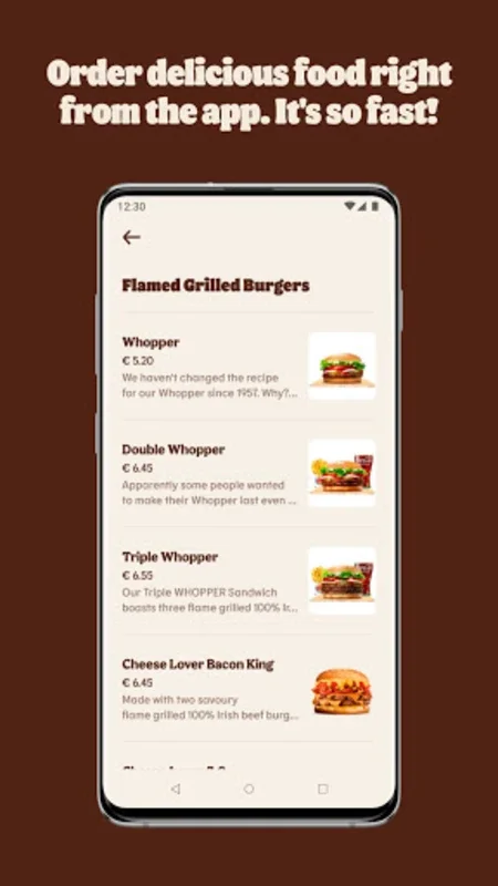 Burger King Ireland App for Android: Exclusive Deals & Mobile Ordering