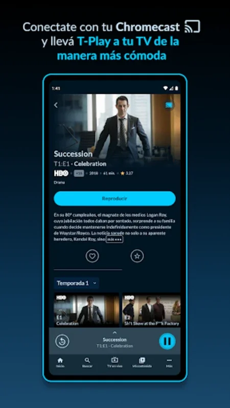 Telecentro Play for Android - Enjoy Live TV and On-Demand Series