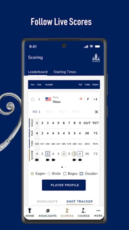 PGA Championship for Android: Immersive Golf Experience