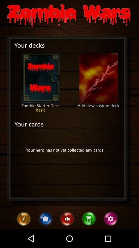 Zombie Wars: Apocalypse CCG for Android - Save Humanity