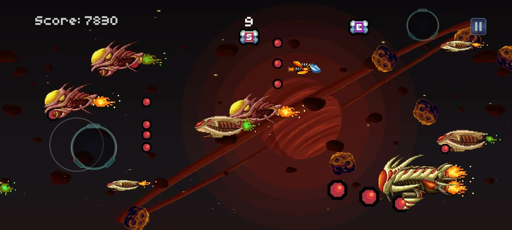 Shoot Em Up: Space Force Ship for Android - A Pixel Art Space Adventure