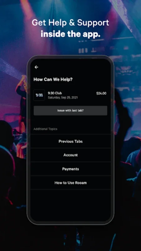 Rooam for Android: Streamlined Contactless Payments