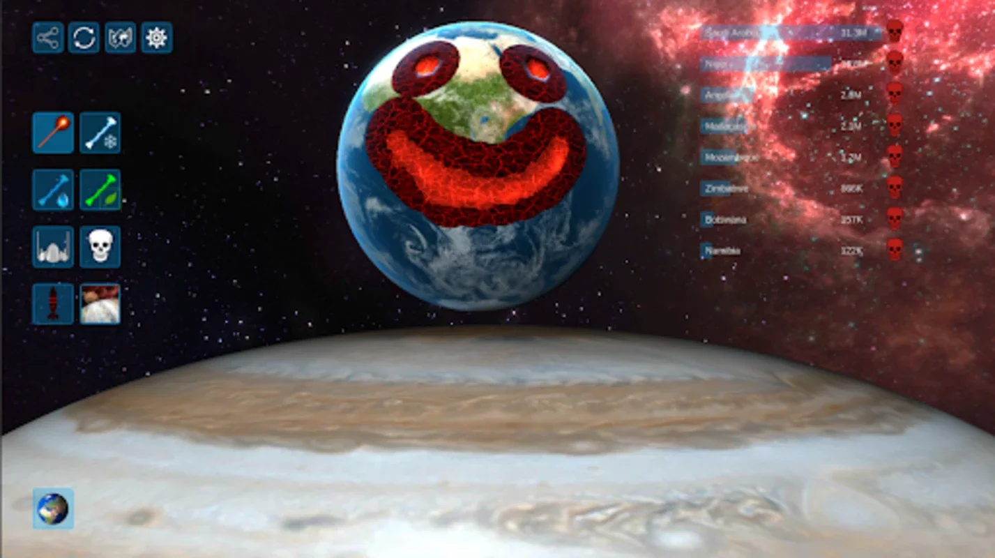 Solar System: Planet Smash 2 for Android - Cosmic Destruction