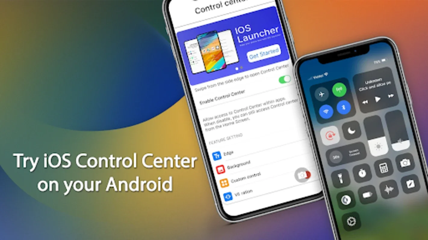 Control Center iOS for Android: Effortless Customization