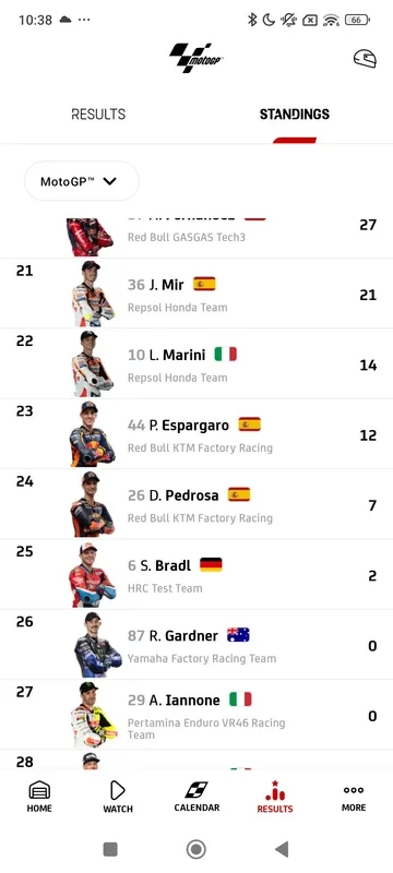 MotoGP for Android - Comprehensive Racing Experience