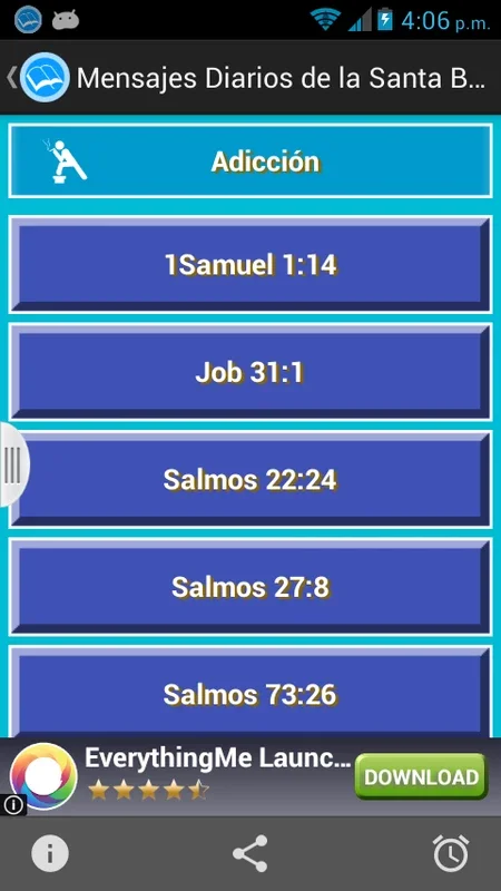 Mensajes Diarios de la Santa Biblia for Android - Enhance Your Spiritual Journey