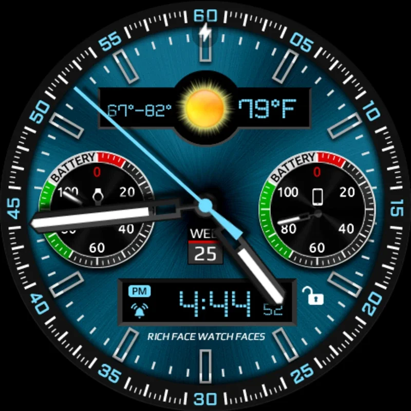 RoverOne Watch Face for Android - Customizable & Interactive