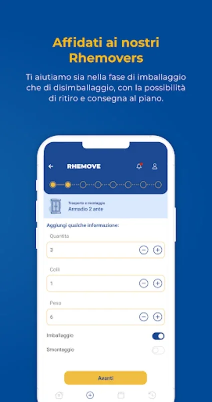 Rhemove for Android: Streamline Shopping with Delivery and Assembly