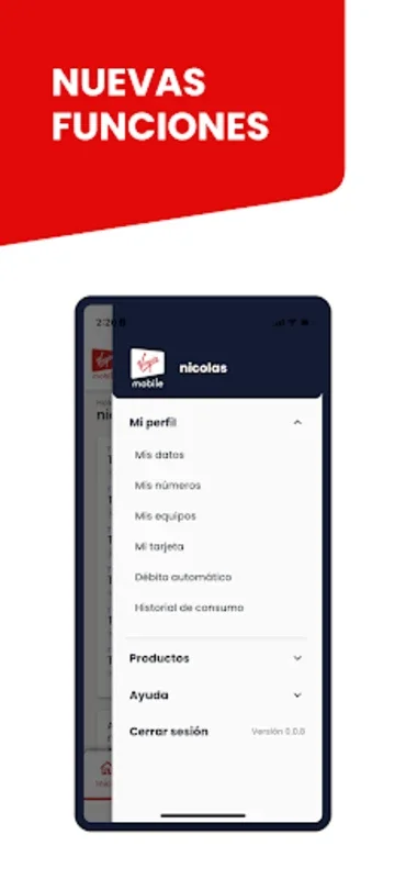 Virgin Mobile Colombia for Android: Effortless Mobile Account Management