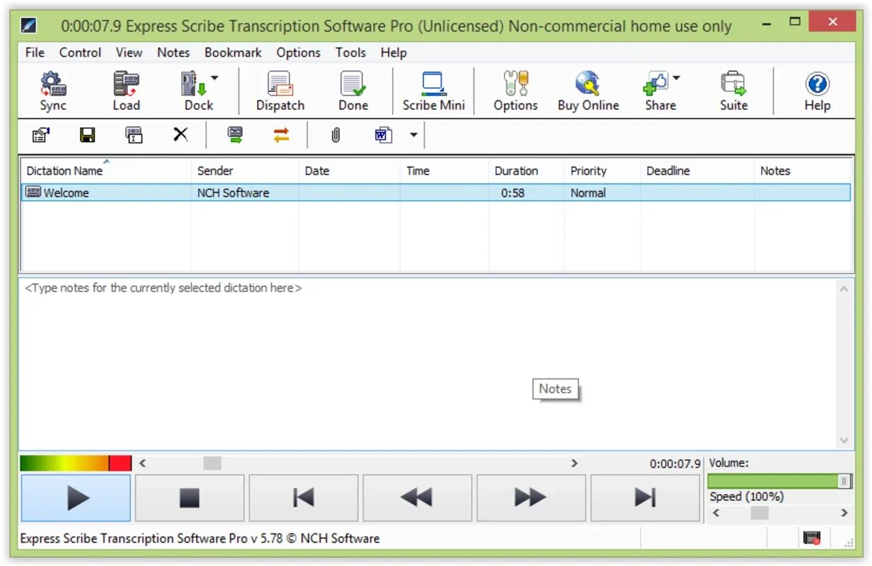 Express Scribe Transcription Software for Windows - Efficient Transcribing