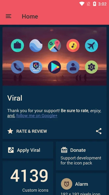 Viral - Free Icon Pack for Android: Customize with Style