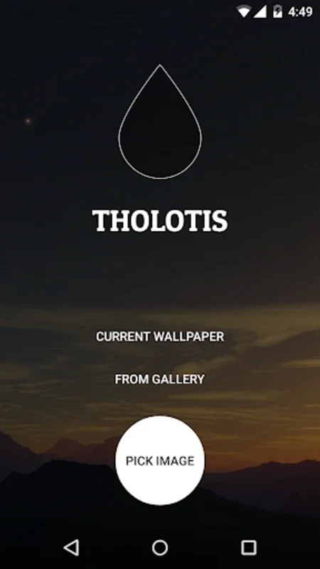 Tholotis for Android: Customize Your Wallpaper