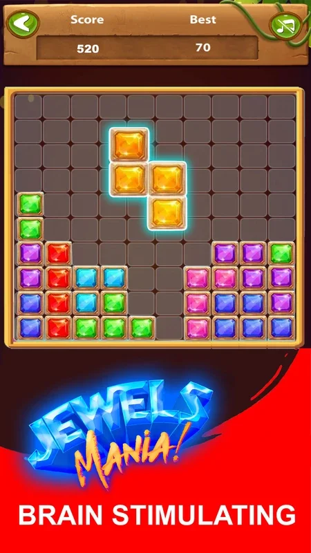 Jewels Mania: Classic Block Puzzle Game for Android